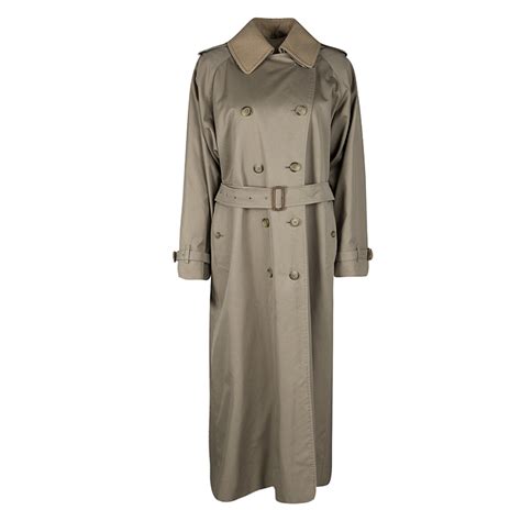 burberry trench coat wool collar.